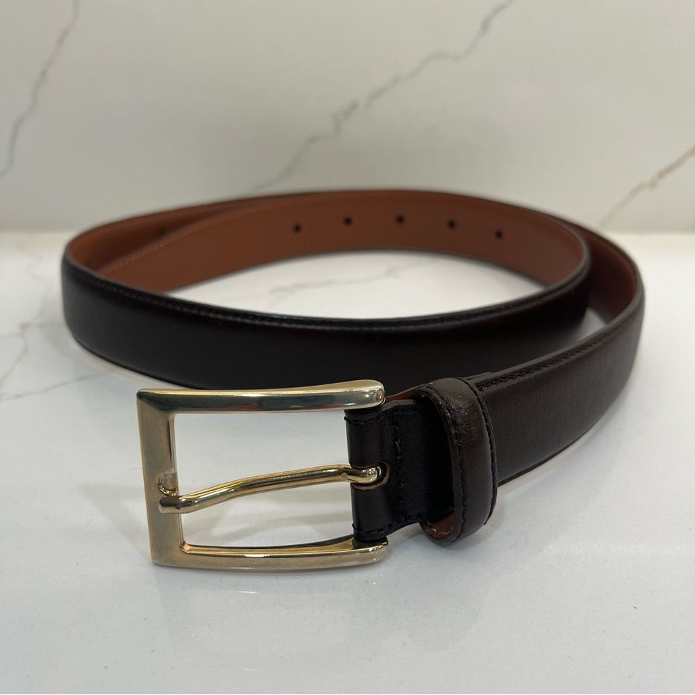 Brooks Brothers Italian Leather Belt- 32 - Picture 5 of 7